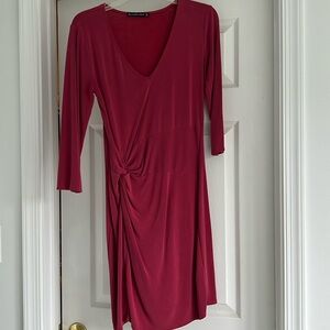 Pink business casual dress